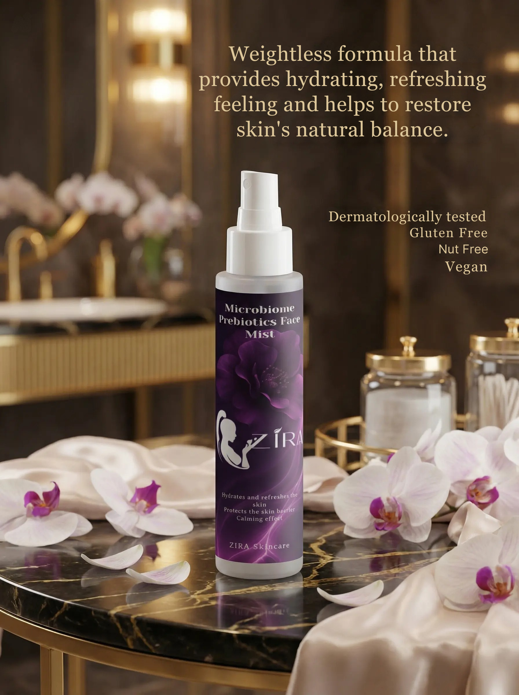 Microbiome Prebiotics Face Mist