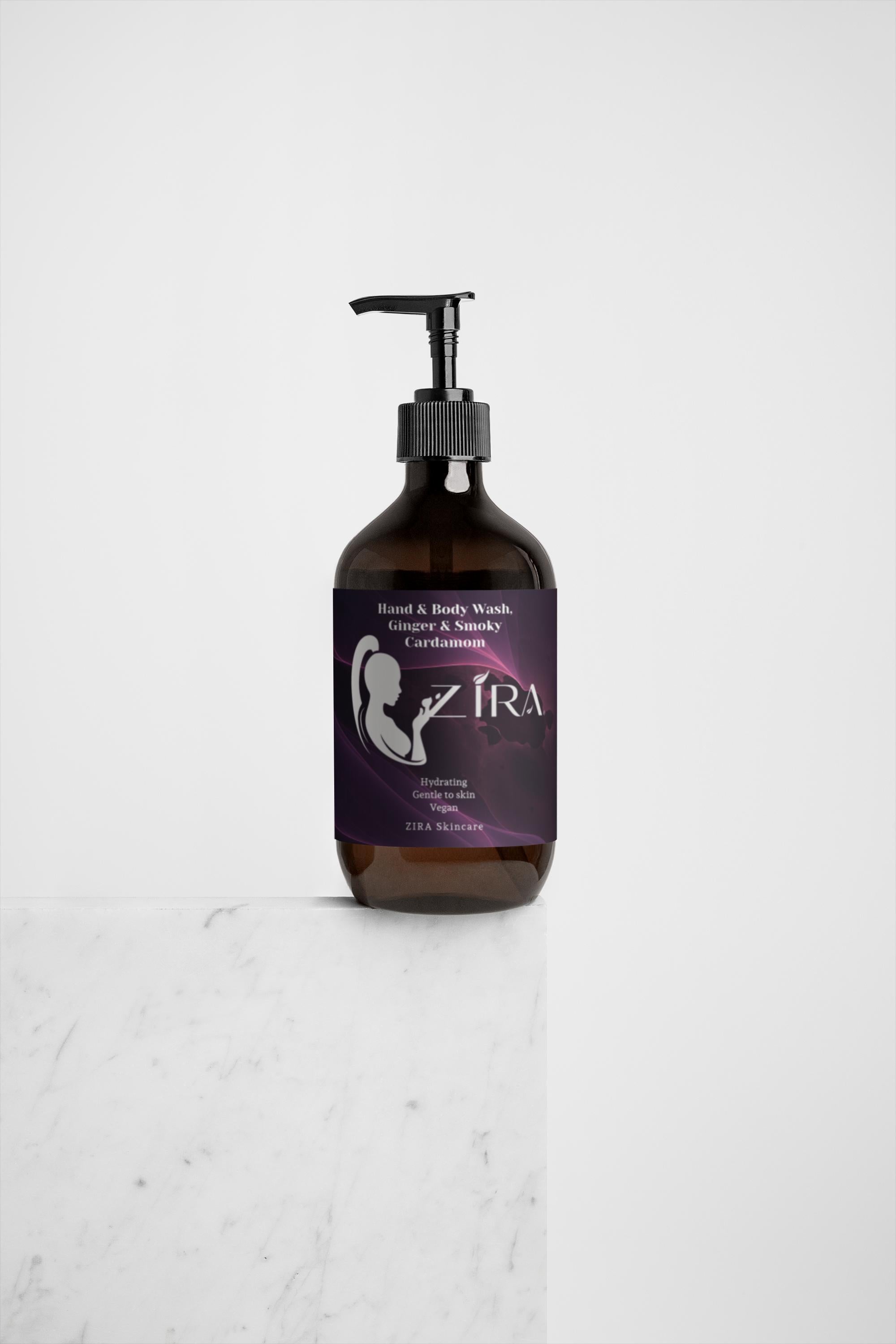 Hand & Body Wash, Ginger & Smoky Cardamom