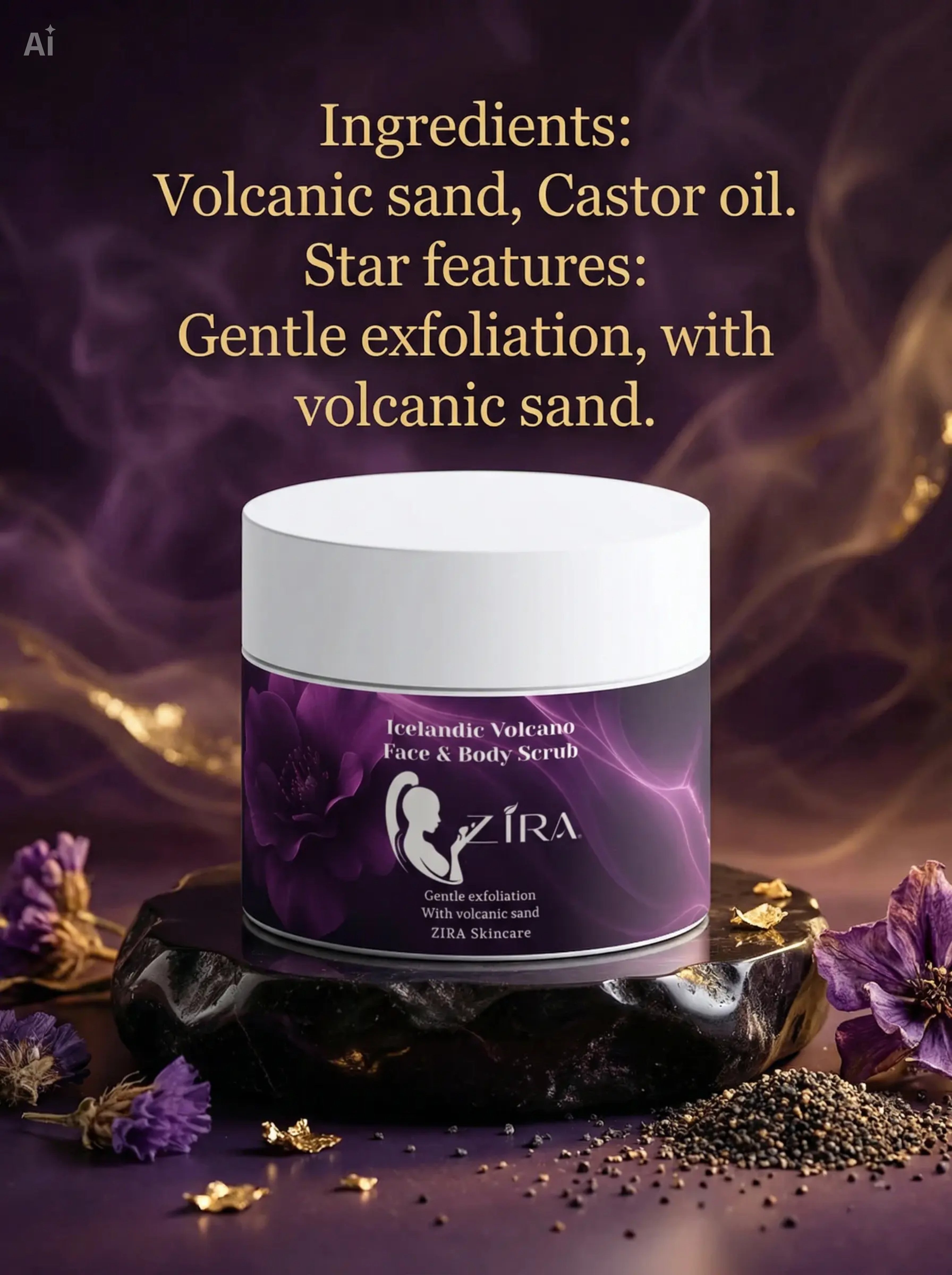 Icelandic Volcano Face & Body Scrub