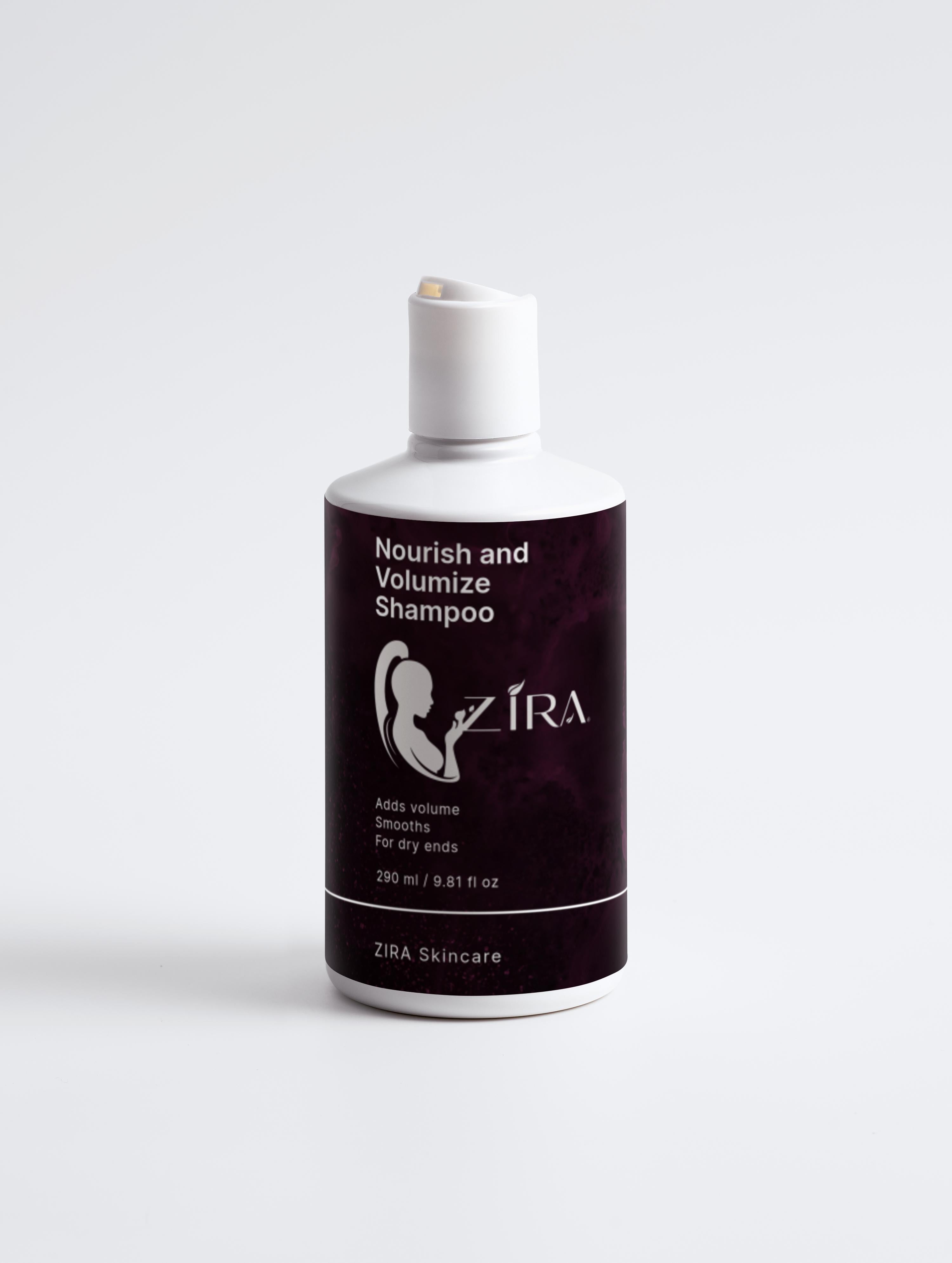 Nourish and Volumize Shampoo Green tea and aloe