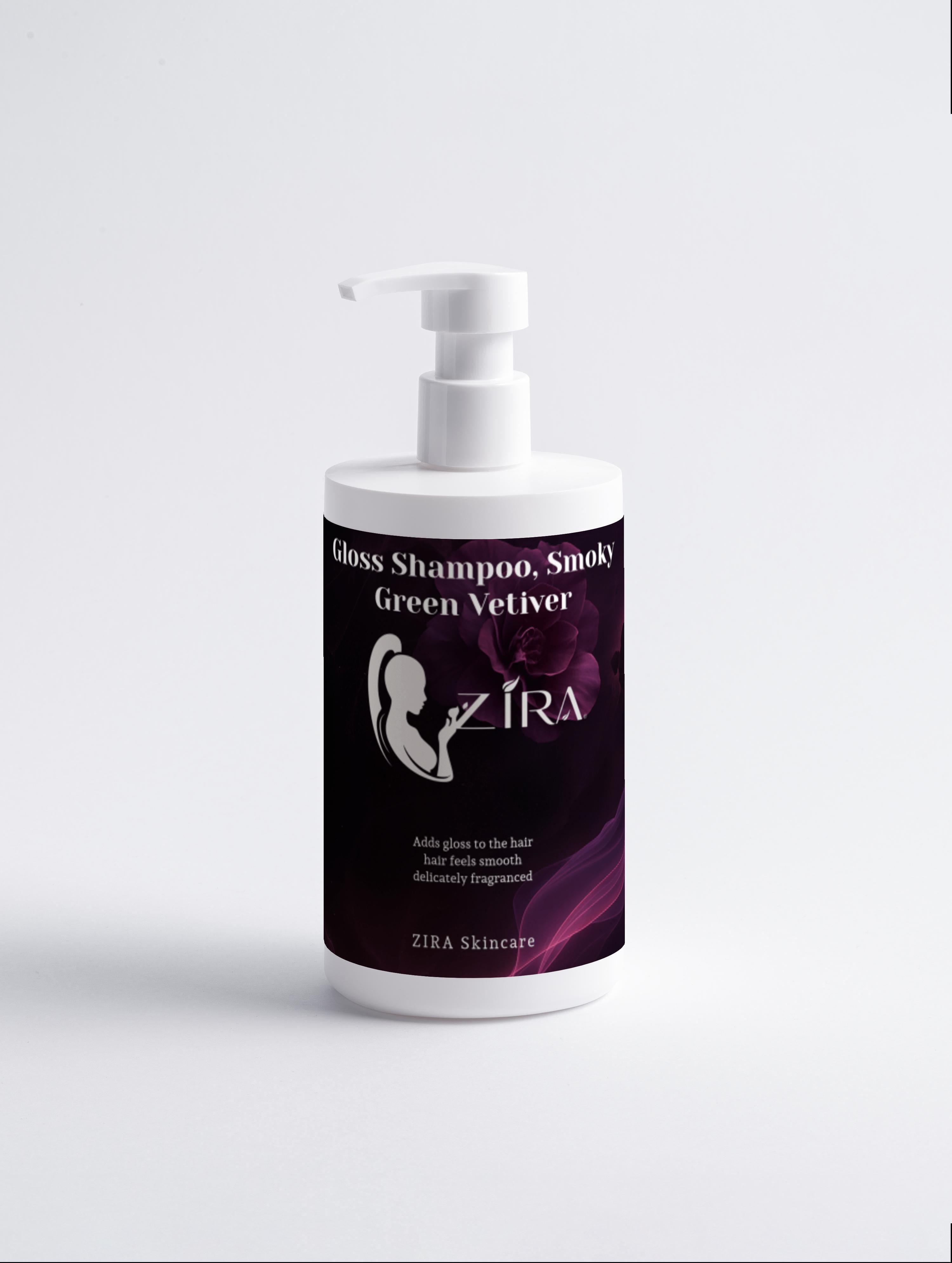 Gloss Shampoo, Smoky Green Vetiver