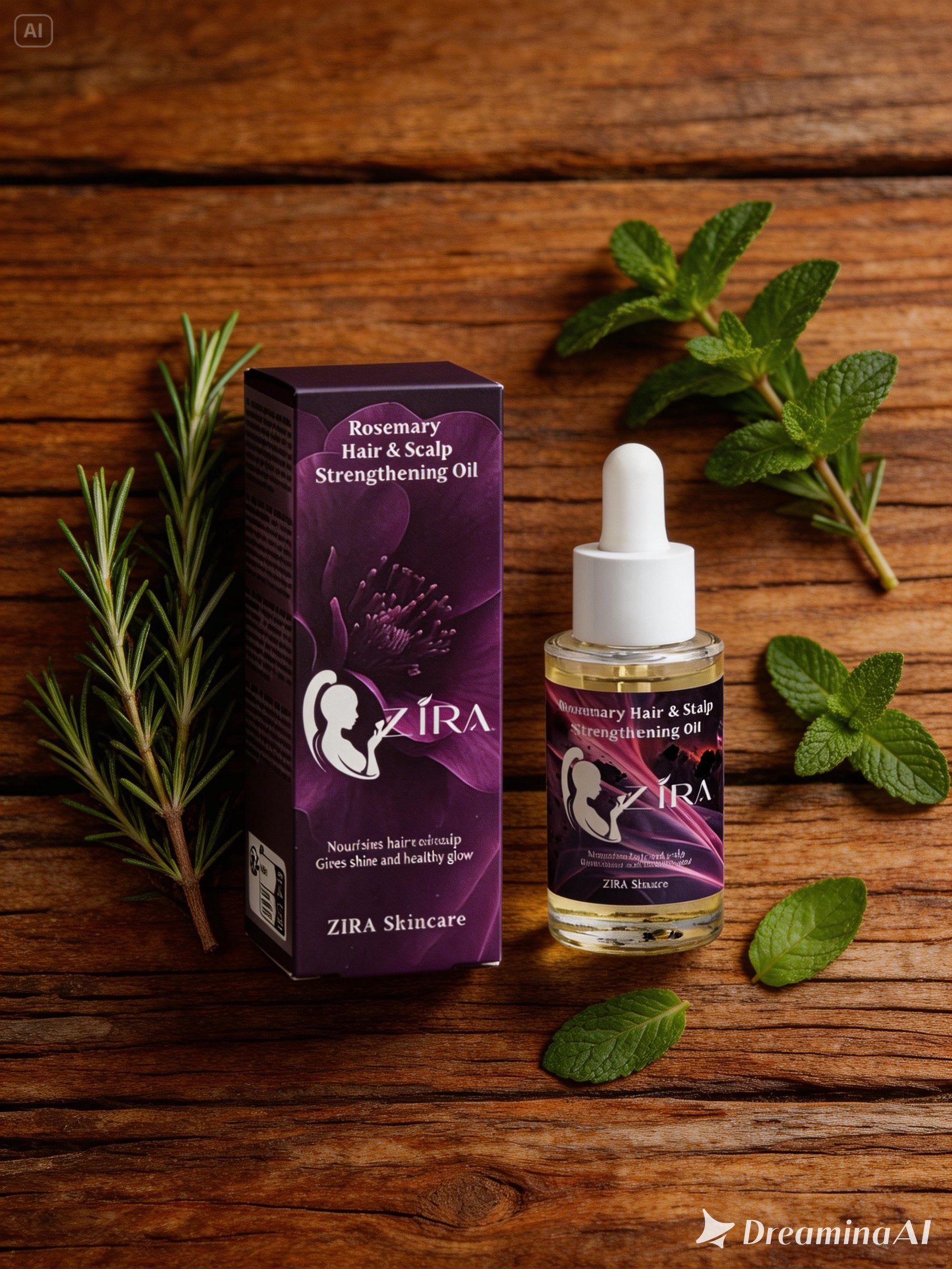 Rosemary Hair & Scalp Strengthening Oil