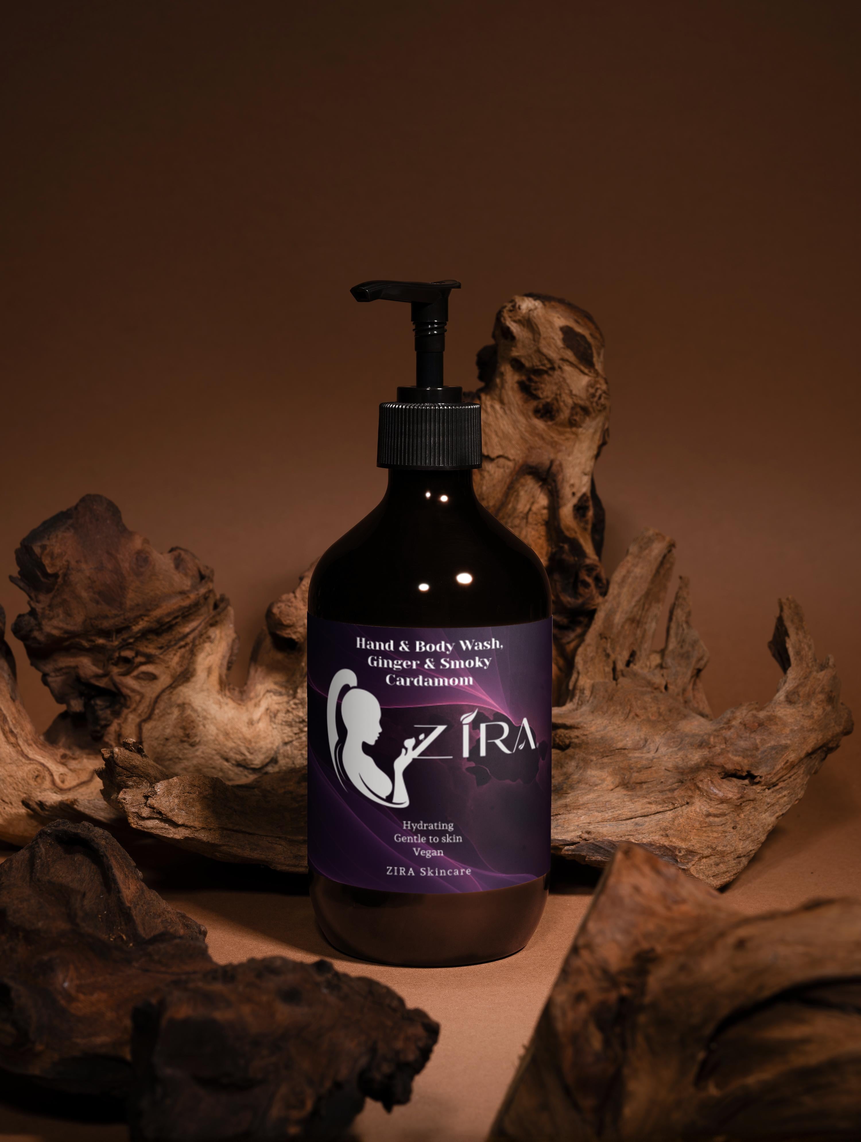 Hand & Body Wash, Ginger & Smoky Cardamom