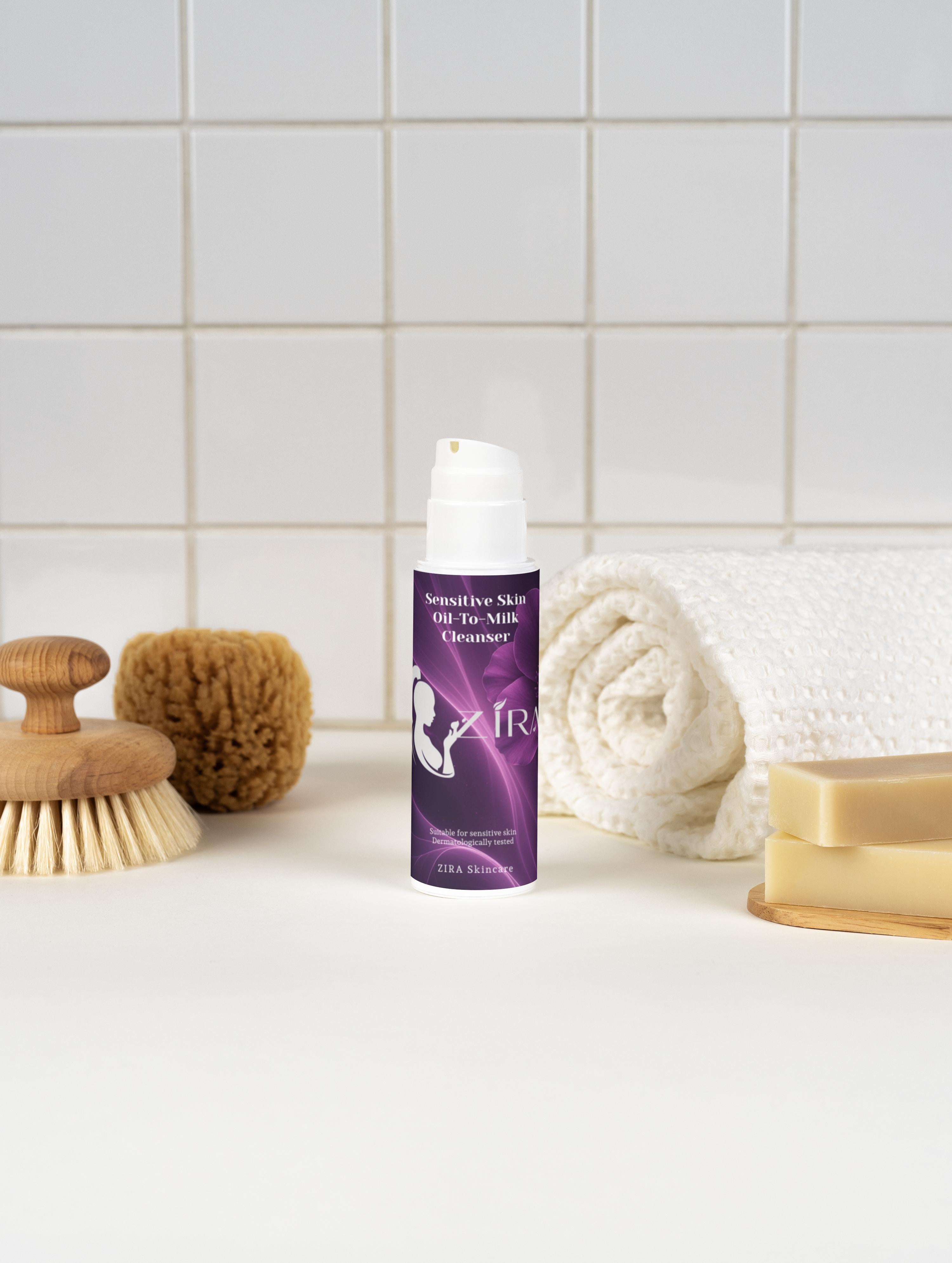 Sensitive Skin Oil-To-Milk Cleanser