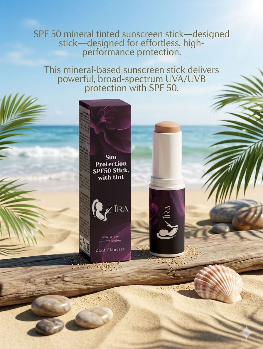 Sun Protection SPF50 Stick, with tint