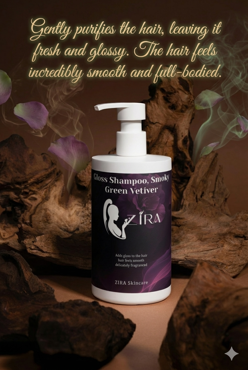 Gloss Shampoo, Smoky Green Vetiver