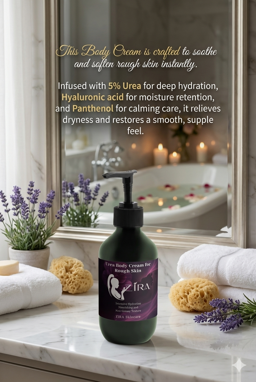 Urea Body Cream for Rough Skin