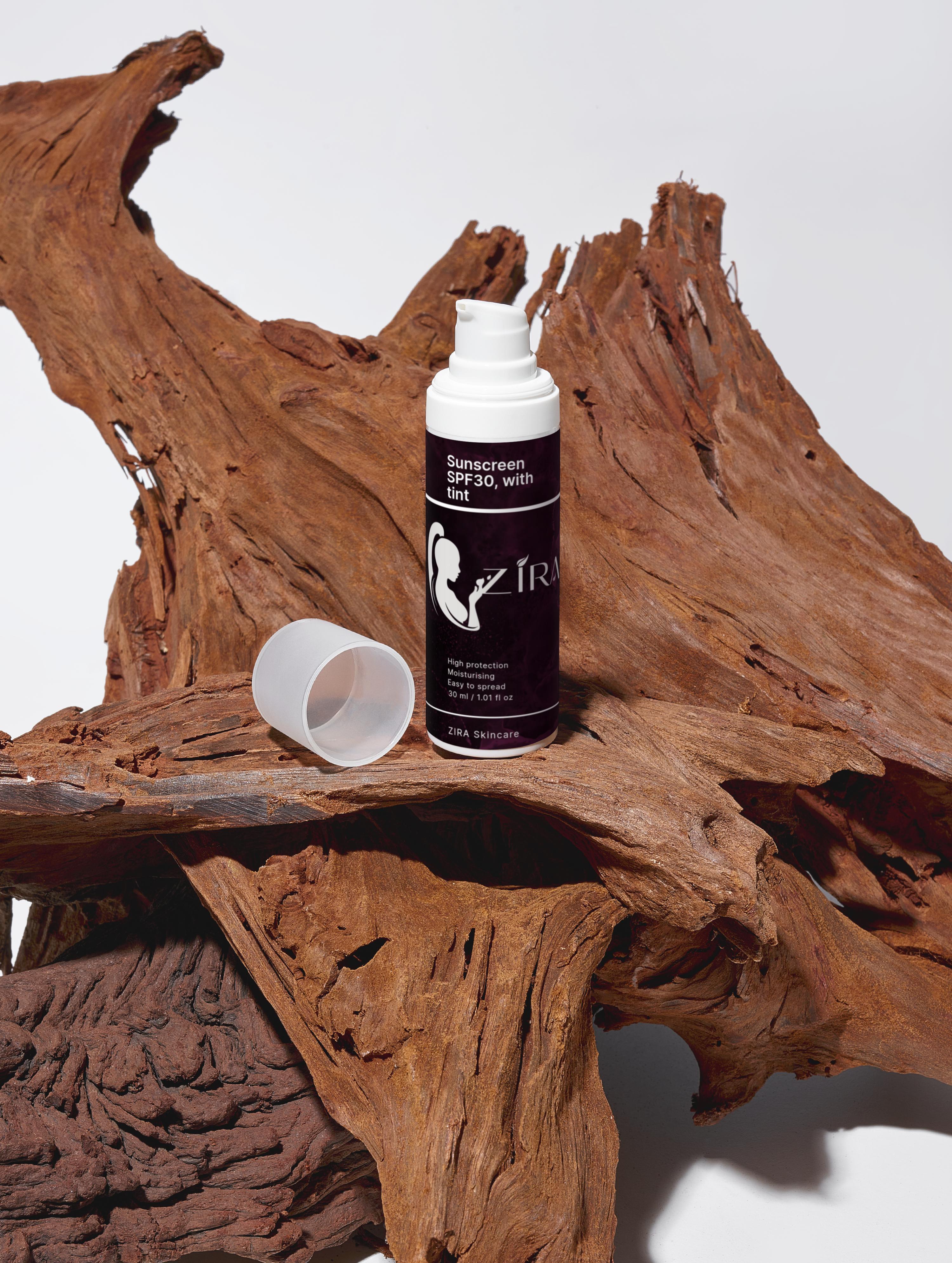 Sunscreen SPF30, with tint