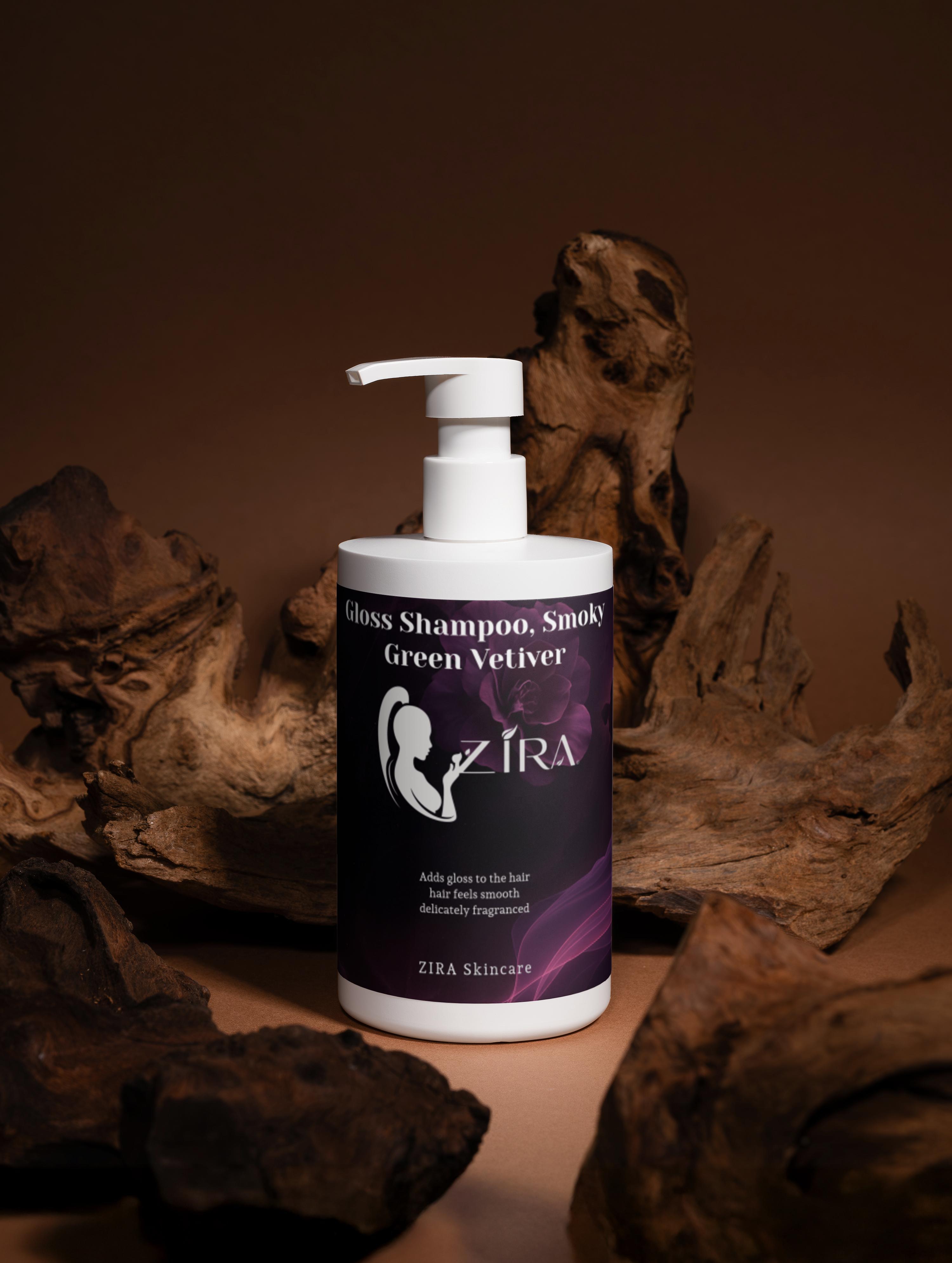 Gloss Shampoo, Smoky Green Vetiver